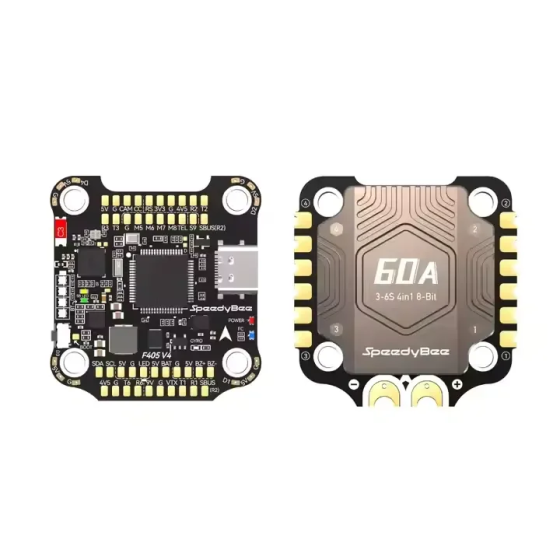 Wholesale Price SpeedyBee F405 V4 BLS 60A Stack (F405 Flight Control+BLS 60A 4in1 ESC) ICM42688P 3~6S for RC FPV Airplane Module